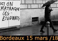 15 mars 2018 à Bordeaux